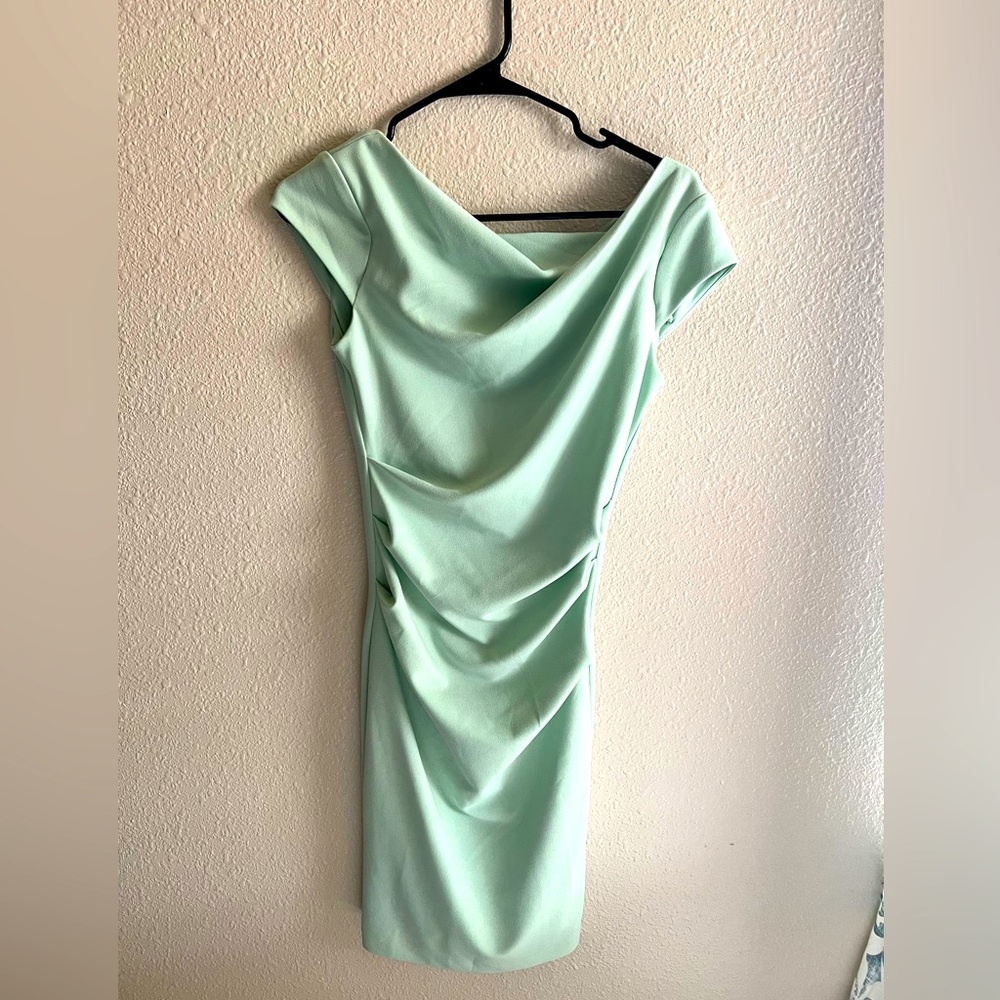 WHBM Sea Green Dress